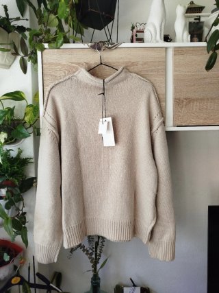 Jersey punto costuras Zara