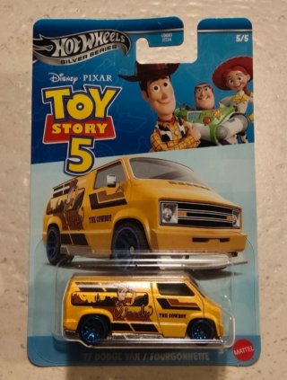 Hot Wheels Toy Story 5 '77 Dodge Van