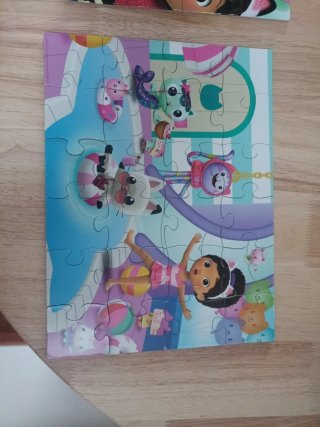 3 Puzzles Gabby's Dollhouse