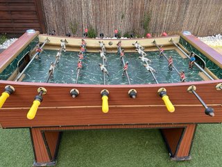 Futbolín Logar 80s Desgastado pero funcional