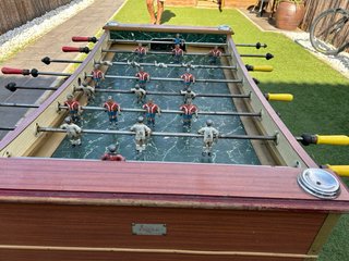Futbolín Logar 80s Desgastado pero funcional