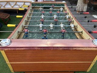 Futbolín Logar 80s Desgastado pero funcional