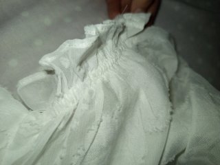 Vestido Verano Blanco Corto Holgado