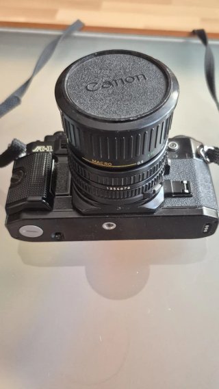 Canon A-1 Cámara Analógica + Flash Sunpak