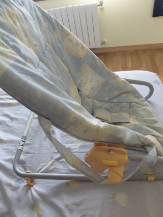 Hamaca para bebé con estampado de ositos
