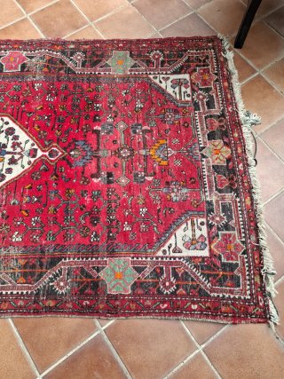 Alfombra Persa Multicolor 2,20x1,32 cm