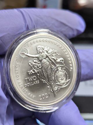 Moneda 1 Onza Plata Leonardo Da Vinci Iconos Insp