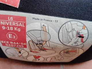 Silla coche Nania Made in France