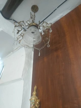 Lámpara de techo antigua siglo XX
