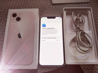 iPhone 13 128GB Rosa+ caja+ cable+ Face ID OK 78%