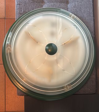 Plafón de techo cocina verde