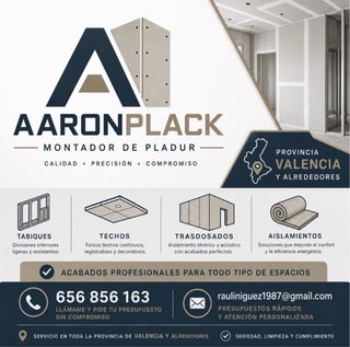 Aaronplack Montador de Pladur