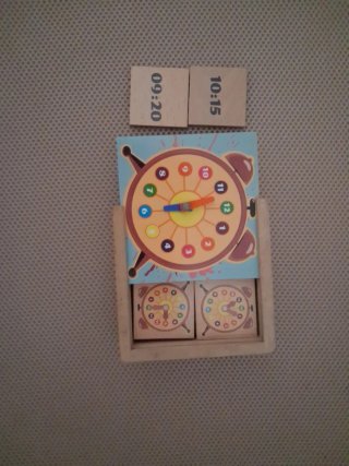 Juego educativo para aprender la hora
