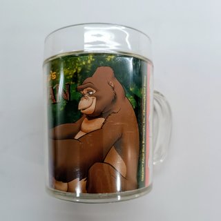 Set di 3 Bicchieri Disney Tarzan in Plastica Retrò