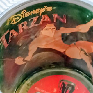 Set di 3 Bicchieri Disney Tarzan in Plastica Retrò