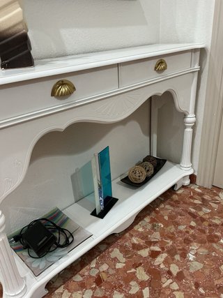 Mueble consola de madera