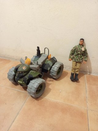 Action Man Vehículo Todoterreno Camuflaje