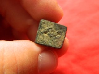 dados de juego de bronce, de época Ibero Romana