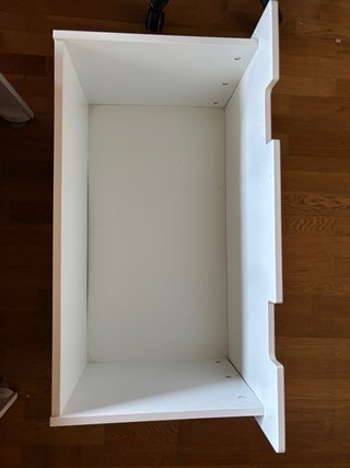 Mueble de almacenaje blanco