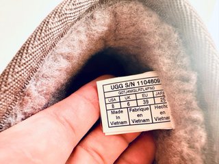 Botas UGG grises de ante