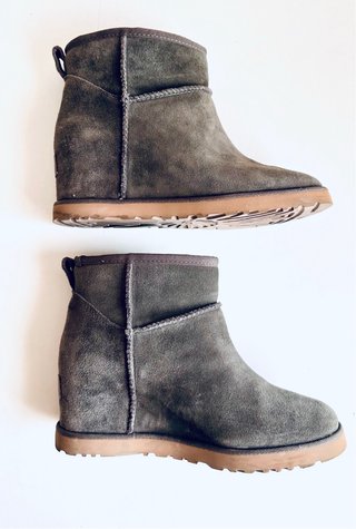 Botas UGG grises de ante