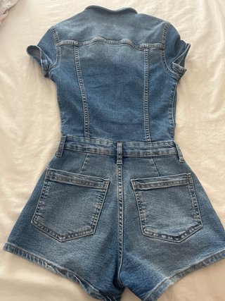 Peto vaquero Bershka azul