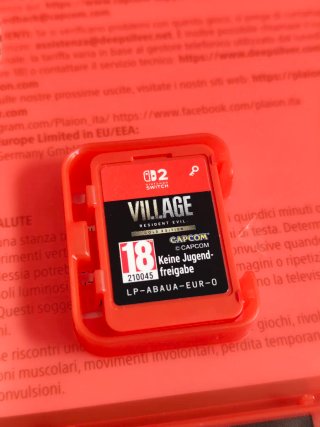 Resident Evil Village Gold  Nintendo Switch 2