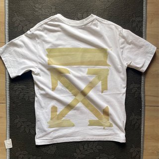 T-shirt Off-White bianca taglia S