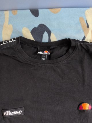 Camiseta Ellesse Negra Talla M