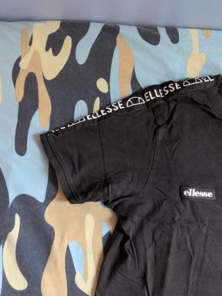 Camiseta Ellesse Negra Talla M