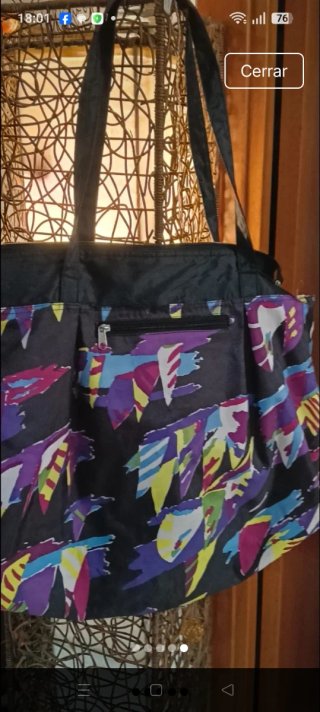 Bolsa de playa o viaje  con estampado de veleros