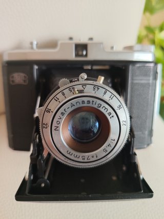 Zeiss Ikon Nettar 518/16.  Funcional con funda.