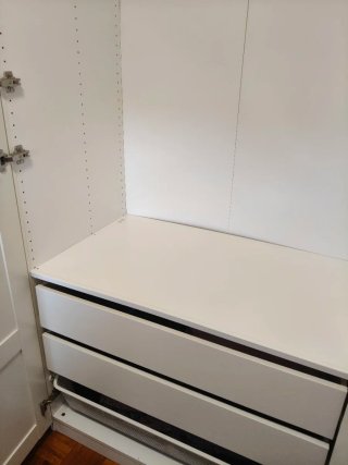 Armario PAX Blanco 100x60x236