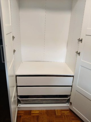 Armario PAX Blanco 100x60x236