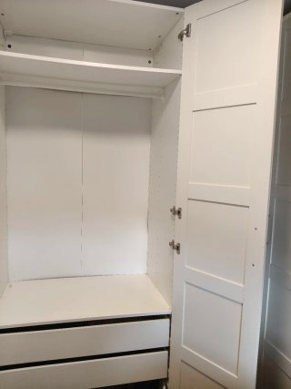Armario PAX Blanco 100x60x236