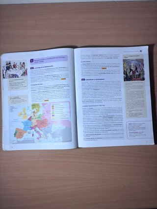 Historia del mundo contemporáneo, 1 bachillerato