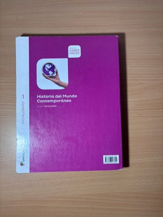 Historia del mundo contemporáneo, 1 bachillerato