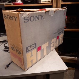 Sony HB-75b Hit-Bit MSX Home Computer.