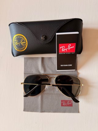 Gafas de sol Ray-Ban Aviator Negro/Dorado