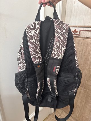 Mochila Totto Negra y Marrón