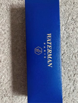 Waterman Pluma Estilográfica Maestro Negra Vintage