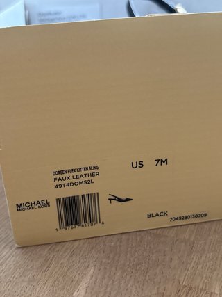 Zapatos Michael Kors Tacón Kitten Negros Nuevos
