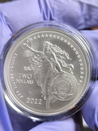 Moneda 1 Onza Plata Albert Einstein Iconos Inspira