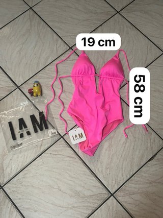 Costume Intero I AM BIKINI Fucsia Taglia Unica
