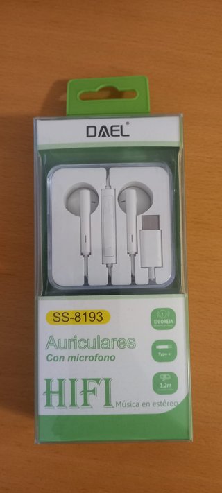 Auriculares DAEL SS-8193 Type-C HIFI