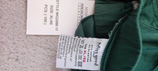 Pantaloni Push up verdi