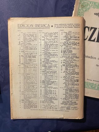 Lote Libros Técnica Piano: Beyer, Czerny, Schmit