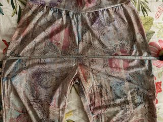 Pantalón fluido estampado bohemio