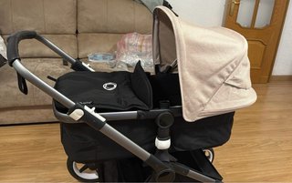 Bugaboo Fox 3 Silla de Paseo Negra y capazo