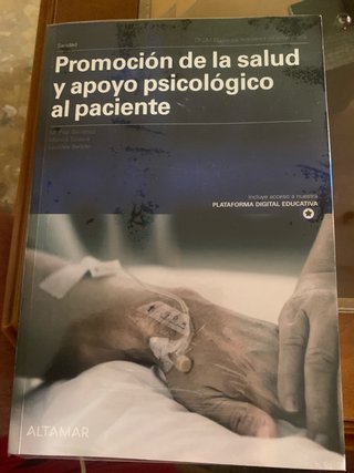 Promoción de la salud y apoyo psicológico al pa...